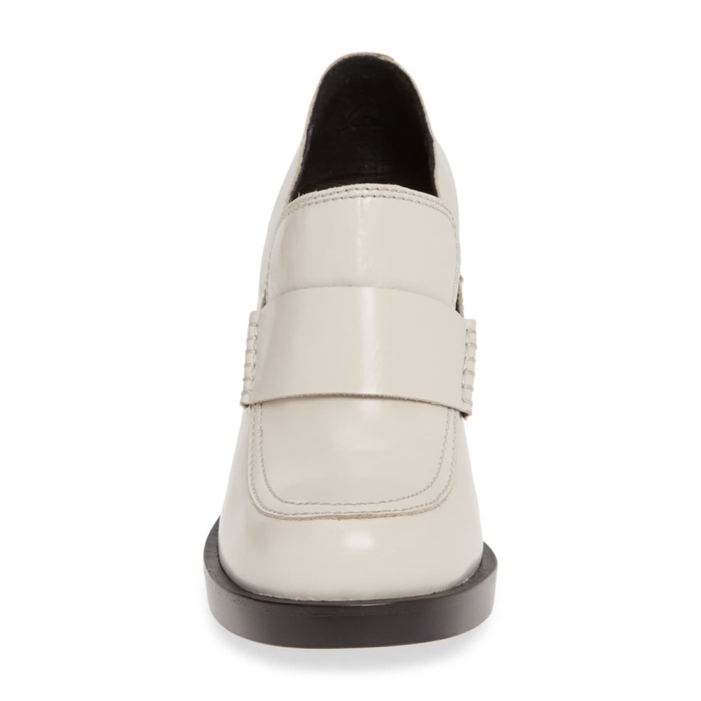 Jeffrey Campbell Alexey Ivory Loafer Pumps - Picture 5 of 9